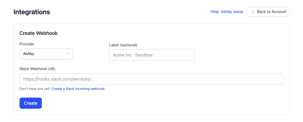 SwiftLynx Integrations form